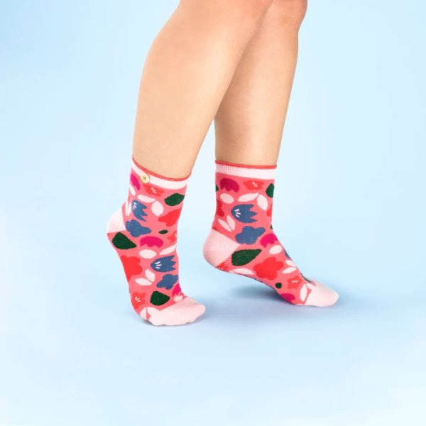 Unisex ponožky CABAIA SOCK LUDIVINE & CLEM PINK