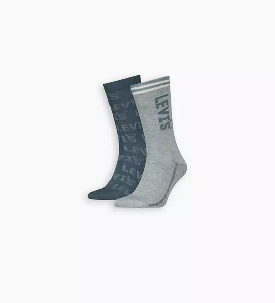 Unisex ponožky LEVI´S LEVIS REGULAR CUT SUN FADED LOGO 2P