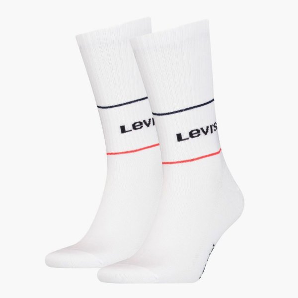Unisex ponožky LEVI´S LEVIS SHORT CUT LOGO SPORT 2P